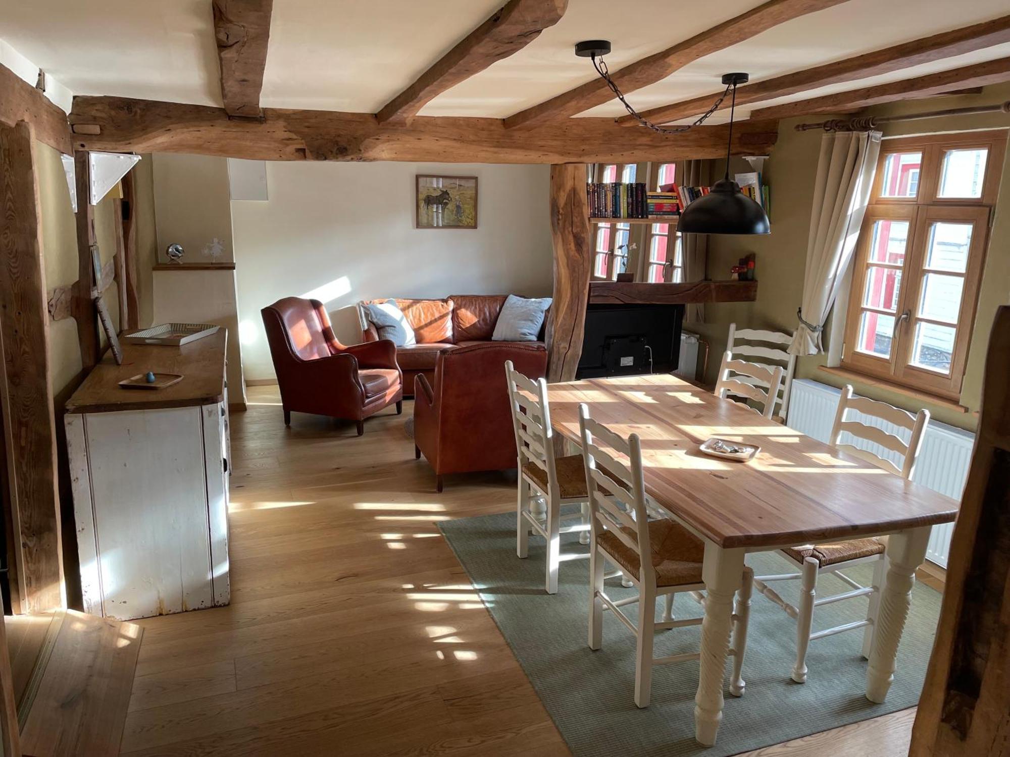 Apartment Rur-Partie Im Haus An Der Rur Monschau Esterno foto